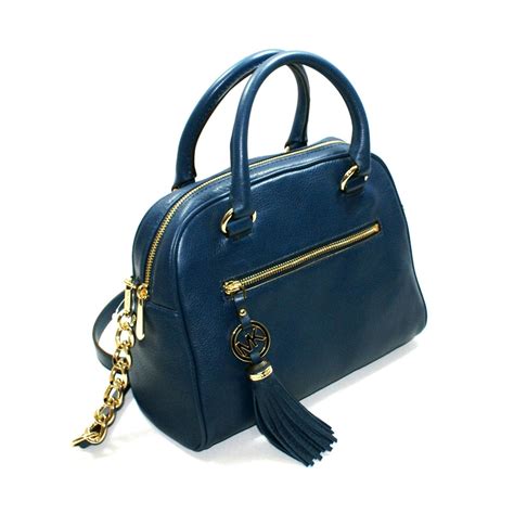 Michael Michael Kors Knox Tassel Medium Leather Satchel 